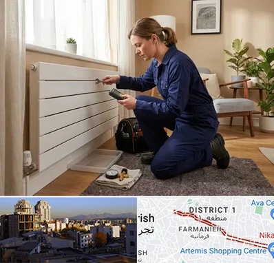 تعمیر شوفاژ در فرمانیه 