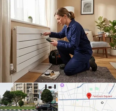 تعمیر شوفاژ در میدان فردوسی تهران
