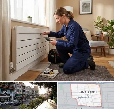 تعمیر شوفاژ در خیابان جمالزاده