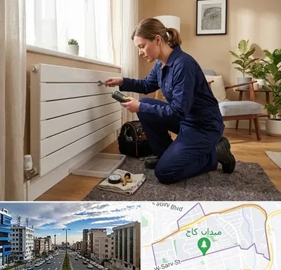 تعمیر شوفاژ در سعادت آباد 