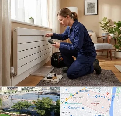 تعمیر شوفاژ در گلستان اهواز 
