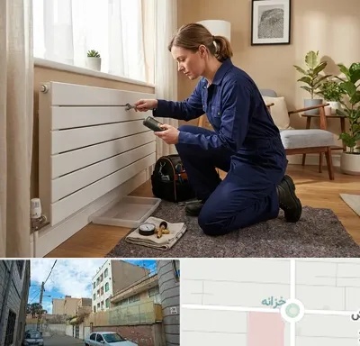 تعمیر شوفاژ در خزانه