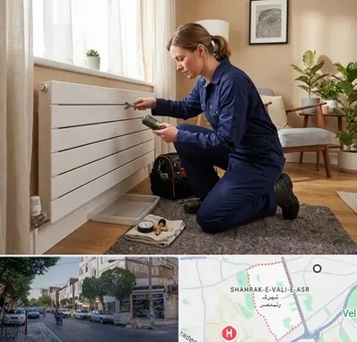 تعمیر شوفاژ در شهرک ولیعصر
