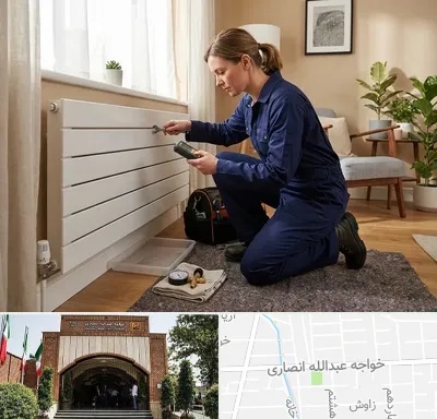 تعمیر شوفاژ در خواجه عبدالله