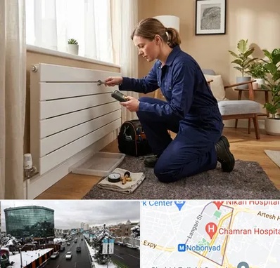 تعمیر شوفاژ در اقدسیه 