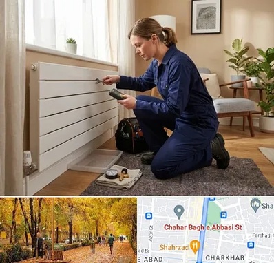 تعمیر شوفاژ در چهارباغ اصفهان 
