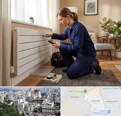 تعمیر شوفاژ در ولنجک 