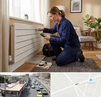 تعمیر شوفاژ در خیابان دماوند