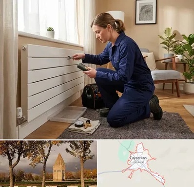 تعمیر شوفاژ در تویسرکان