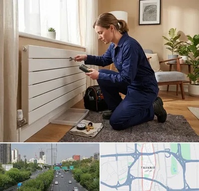 تعمیر شوفاژ در توانیر 