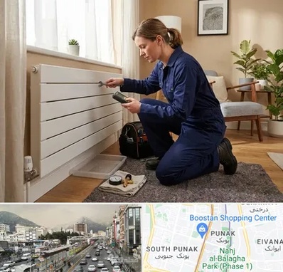 تعمیر شوفاژ در پونک 