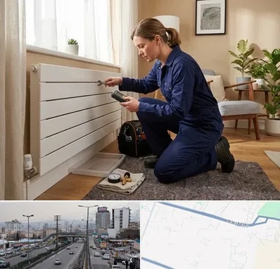 تعمیر شوفاژ در بلوار ارتش 