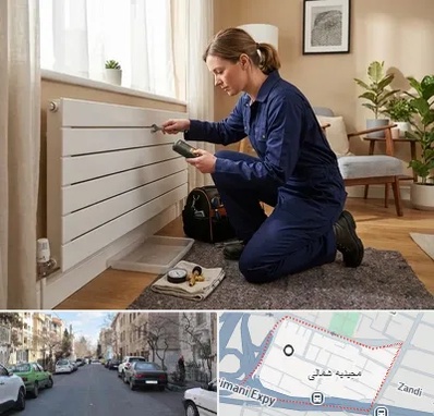 تعمیر شوفاژ در مجیدیه شمالی