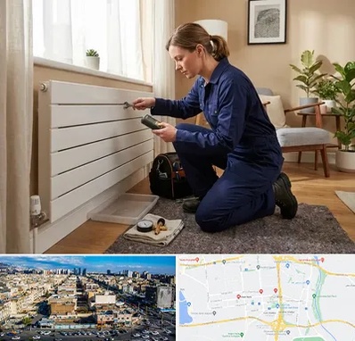 تعمیر شوفاژ در شهرک راه آهن 