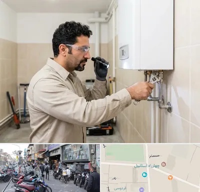 تعمیر آبگرمکن در چهارراه استانبول
