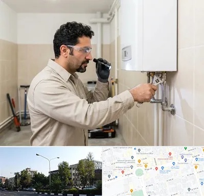 تعمیر آبگرمکن در میدان کاج 