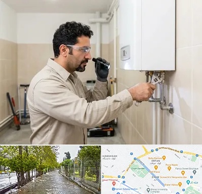 تعمیر آبگرمکن در خیابان ارم شیراز 