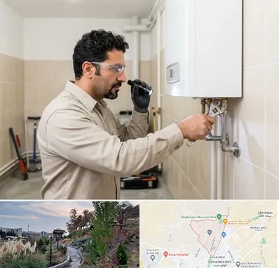 تعمیر آبگرمکن در باغستان کرج 
