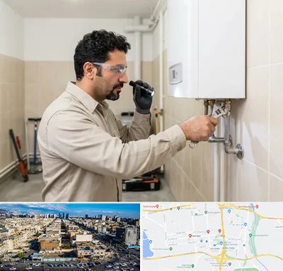 تعمیر آبگرمکن در شهرک راه آهن 