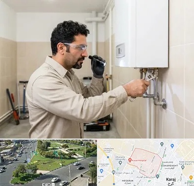 تعمیر آبگرمکن در شاهین ویلا کرج 