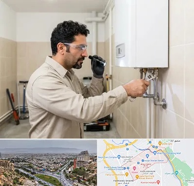 تعمیر آبگرمکن در معالی آباد شیراز 