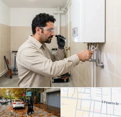 تعمیر آبگرمکن در خیابان فلسطین