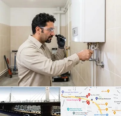 تعمیر آبگرمکن در پارک وی 