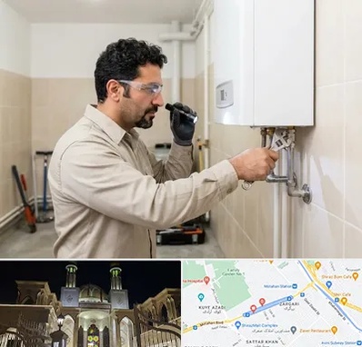 تعمیر آبگرمکن در زرگری شیراز 