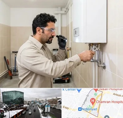 تعمیر آبگرمکن در اقدسیه 