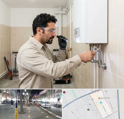 تعمیر آبگرمکن در باغ فیض اسلامشهر 