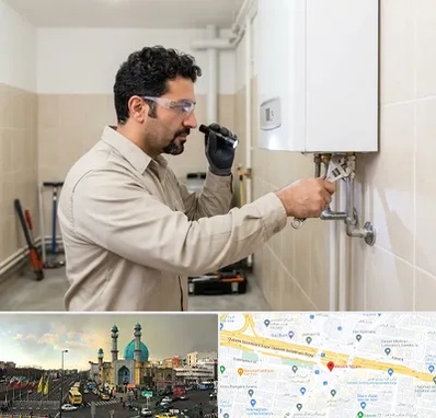 تعمیر آبگرمکن در رسالت 