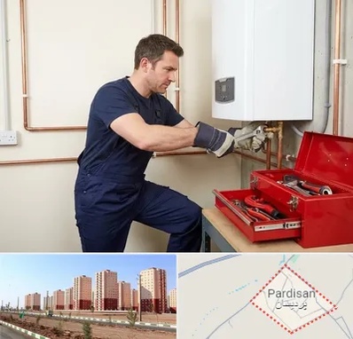 نصب آبگرمکن در پردیسان قم