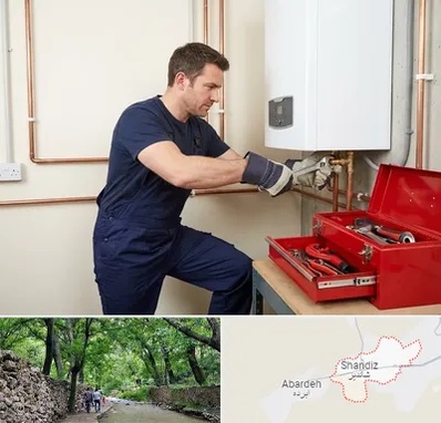 نصب آبگرمکن در شاندیز مشهد 