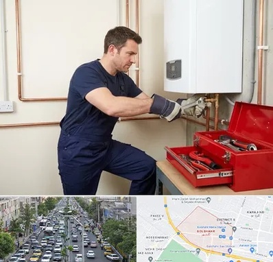 نصب آبگرمکن در گلشهر کرج 