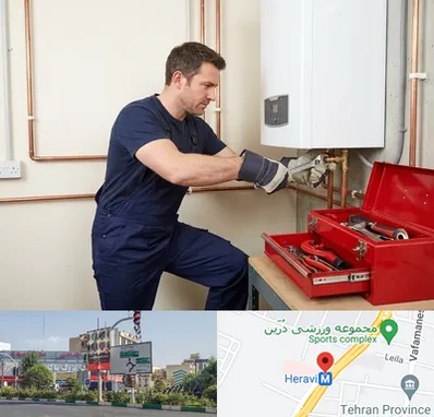 نصب آبگرمکن در هروی 