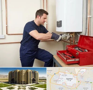 نصب آبگرمکن در نجف آباد
