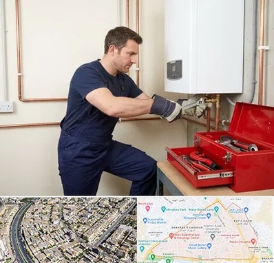 نصب آبگرمکن در شهرک غرب مشهد 