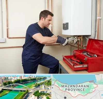 نصب آبگرمکن در مازندران