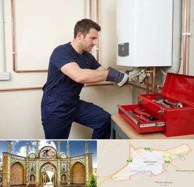 نصب آبگرمکن در سمنان