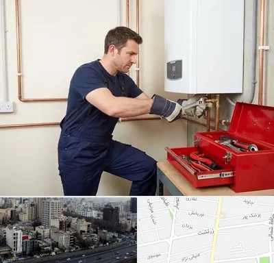 نصب آبگرمکن در زرتشت