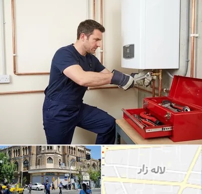 نصب آبگرمکن در لاله زار