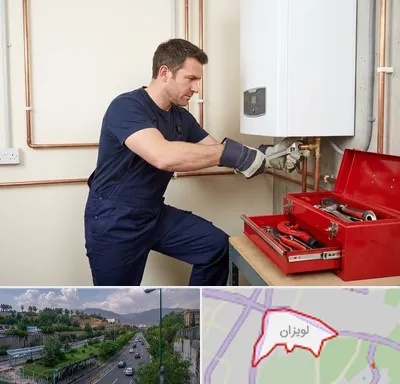 نصب آبگرمکن در لویزان