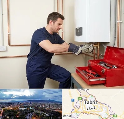 نصب آبگرمکن در تبریز