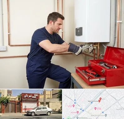نصب آبگرمکن در باجک قم 