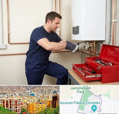 نصب آبگرمکن در نیاوران 
