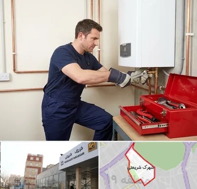 نصب آبگرمکن در شهرک شریعتی