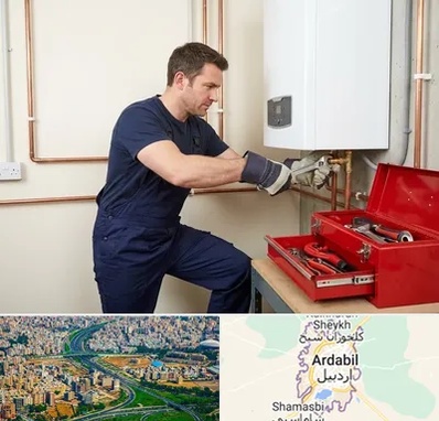 نصب آبگرمکن در اردبیل