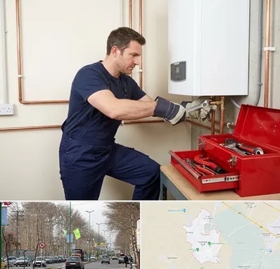 نصب آبگرمکن در نظرآباد کرج 