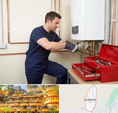 نصب آبگرمکن در دربند