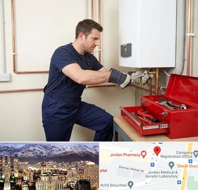 نصب آبگرمکن در جردن